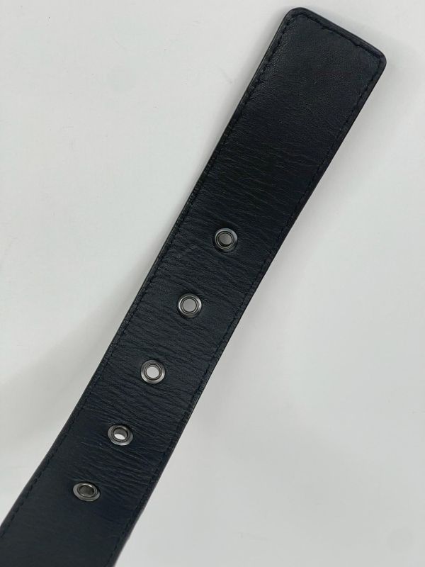 【9成新】BV細編織4CM圓頭皮帶 