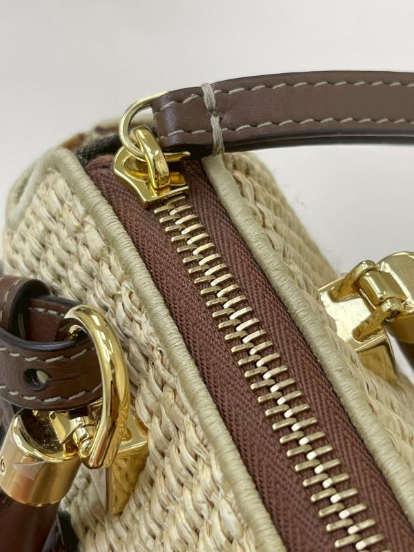 【95成新】FENDI BY THE WAY 竹編兩用迷你波士頓包 