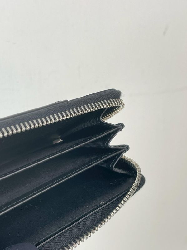 【95成新】GUCCI GG SUPREME 拉鍊零錢卡包 