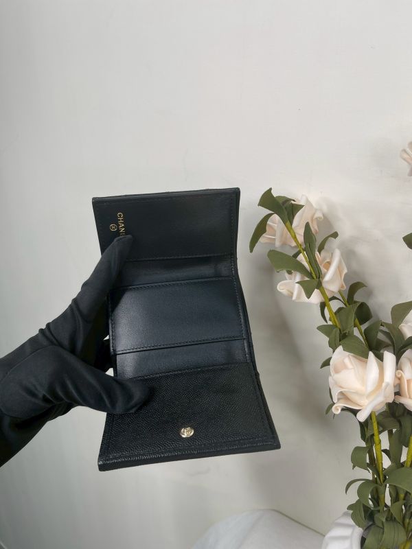 【分期0利率】CHANEL 23S 迷你雙層三折短夾【全新品】 
