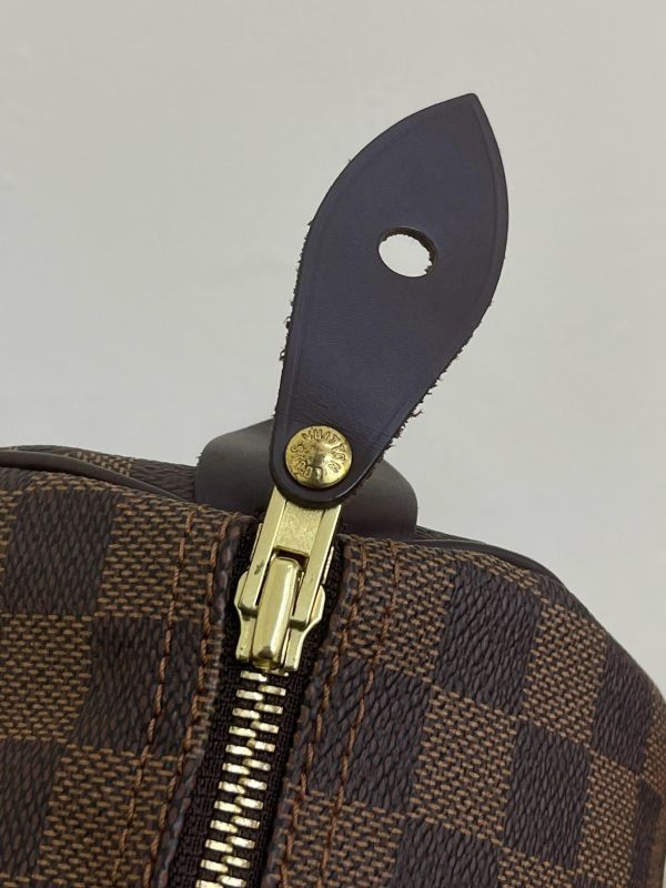 【95成新】LV SPEEDY 25 棋盤格(無背帶款) 