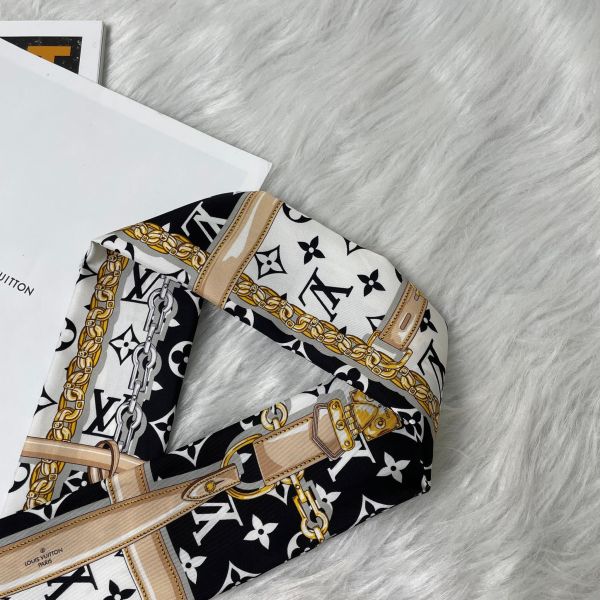 【全新閒置品】【12期0利率】Monogram Confidential 長絲巾 