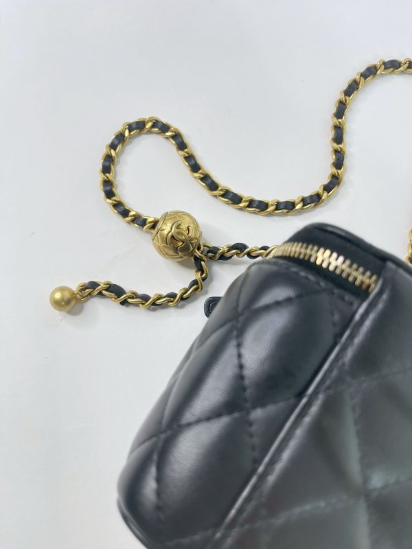 【分期0利率】CHANEL 金球長盒子【9成新】 