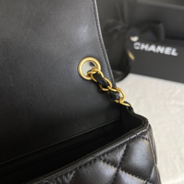 【12期0利率】CHANEL 23C黑金彩色金幣口蓋包 【22年12月台灣購證】【9成新】 