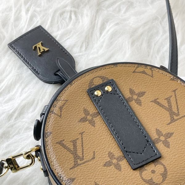 【12期0利率】 LV  Mini Boîte Chapeau 【95成新】 