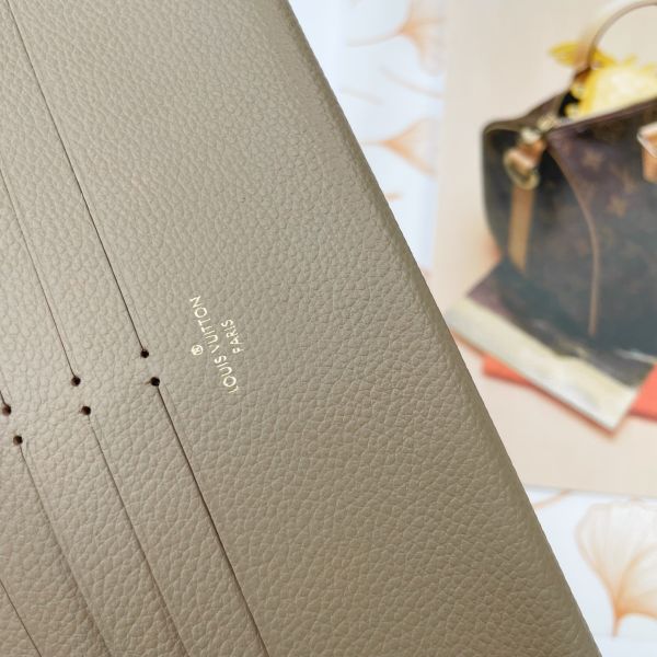 【12期0利率】LV Félicie Pochette斑鳩灰 【99成新】 