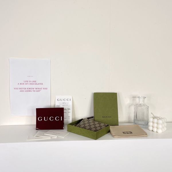 【12期0利率】GUCCI Ophidia鑰匙零錢包【24年7月台灣購證】【99成新】 