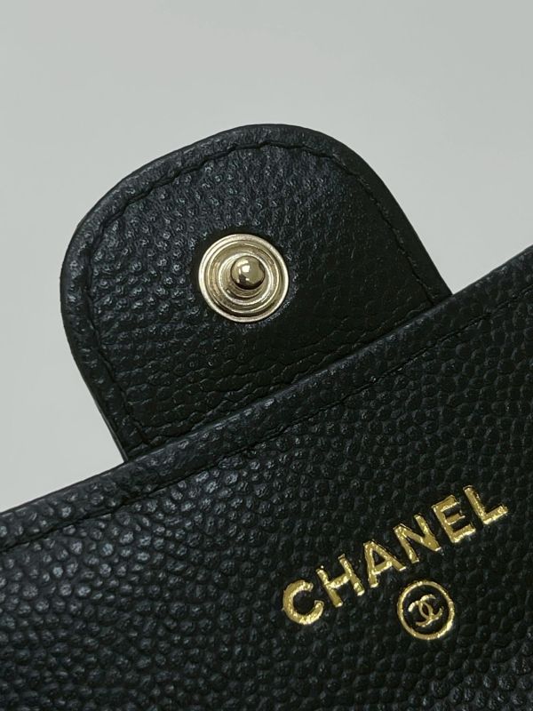 【99成新】CHANEL COCO 雙層翻蓋卡包 