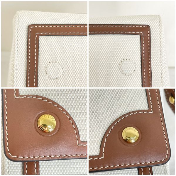 【12期0利率】BURBERRY HORSEFERRY 印花帆布斜背包【95成新】 