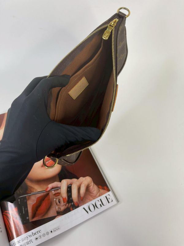 【95成新】LV 五合一麻將包 粉色 