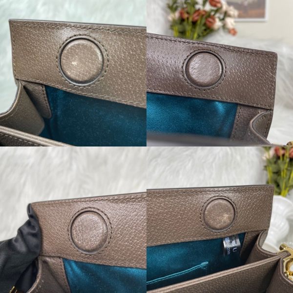 【9成新】【12期0利率】GUCCI OPHIDIA GG磁扣肩背鍊包 26公分 