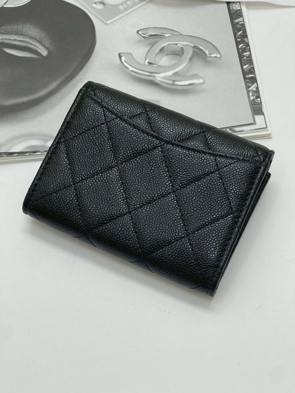 【99成新】CHANEL COCO 雙層翻蓋卡包 
