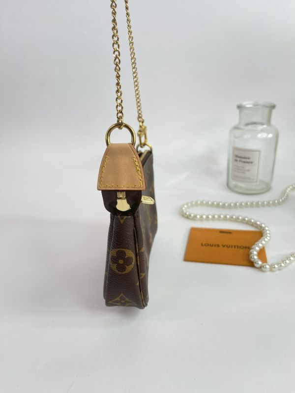 【分期0利率】LV Mini Pochette Accessoires 迷你麻將包【99成新】 