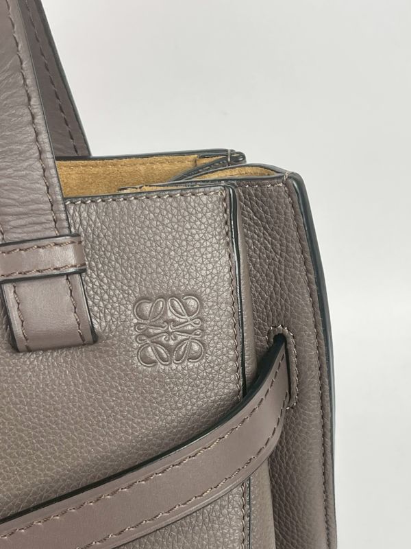 【95成新】LOEWE GATE TOP HANDLE 小牛皮兩用包 