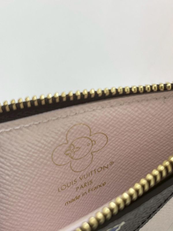 【閒置新品】LV  Romy 限量款拉鍊卡包 