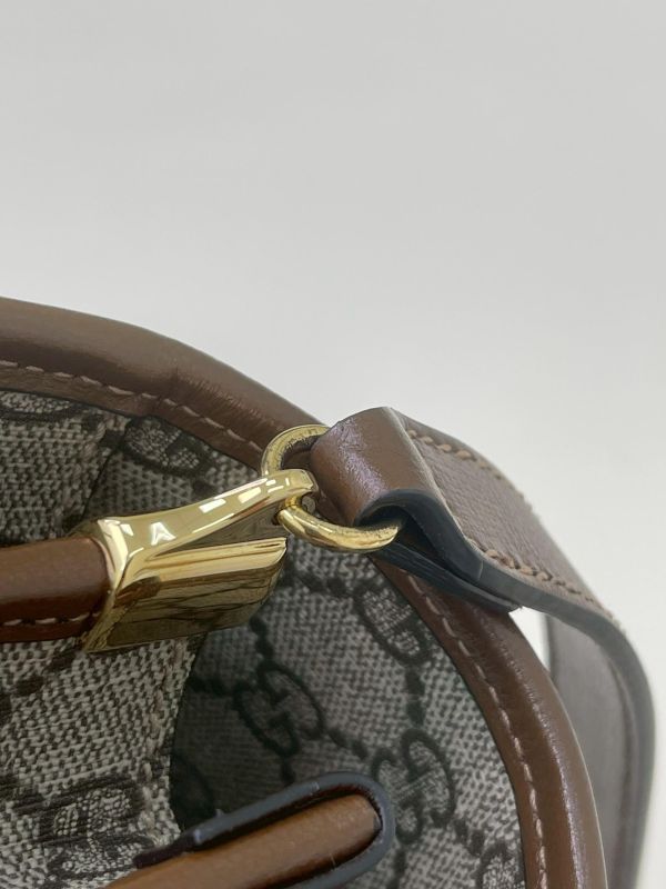 【未使用閒置品】GUCCI GG RETRO迷你斜背包 