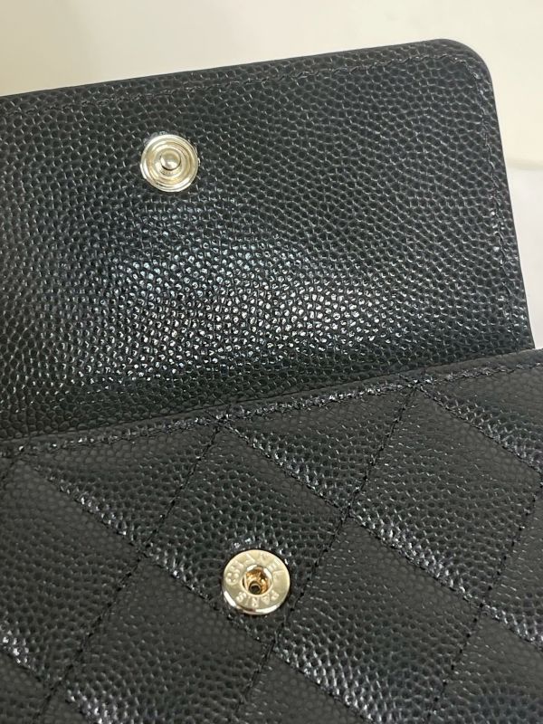【分期0利率】CHANEL 23S 迷你雙層三折短夾【全新品】 