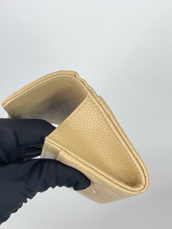 【95成新】CHANEL COCO 牛皮零錢卡包 