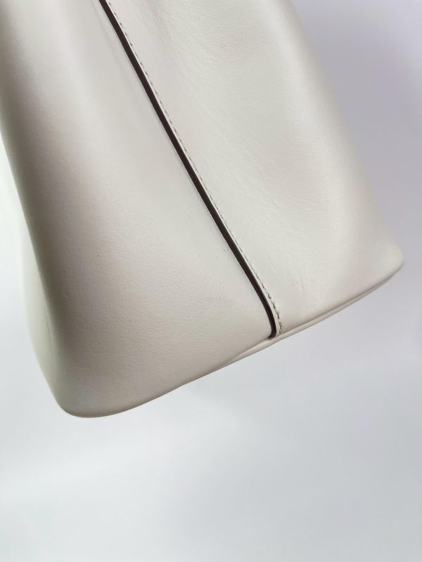 【95成新】PRADA 編織提把兩用托特包 