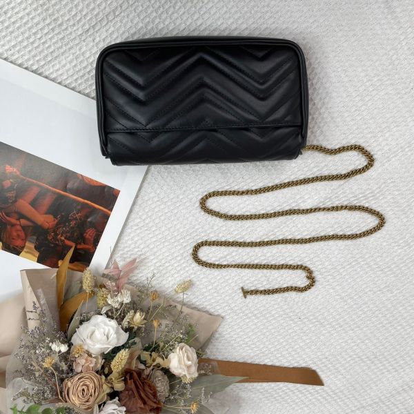 【12期0利率】GUCCI GG MARMONT迷你袋 【95成新】 