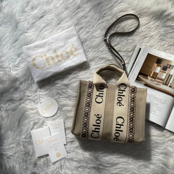 【12期0利率】SMALL WOODY TOTE【9成新】 