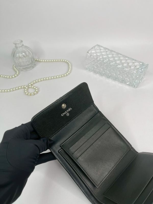 【分期0利率】CHANEL BOY三折短夾【9成新】 