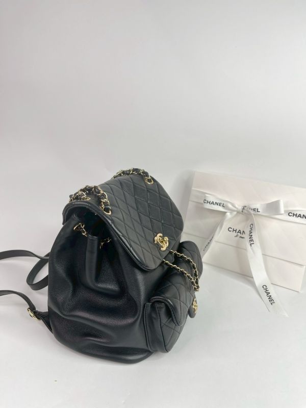 【95成新】CHANEL DUMA 單口袋後背包 大號 