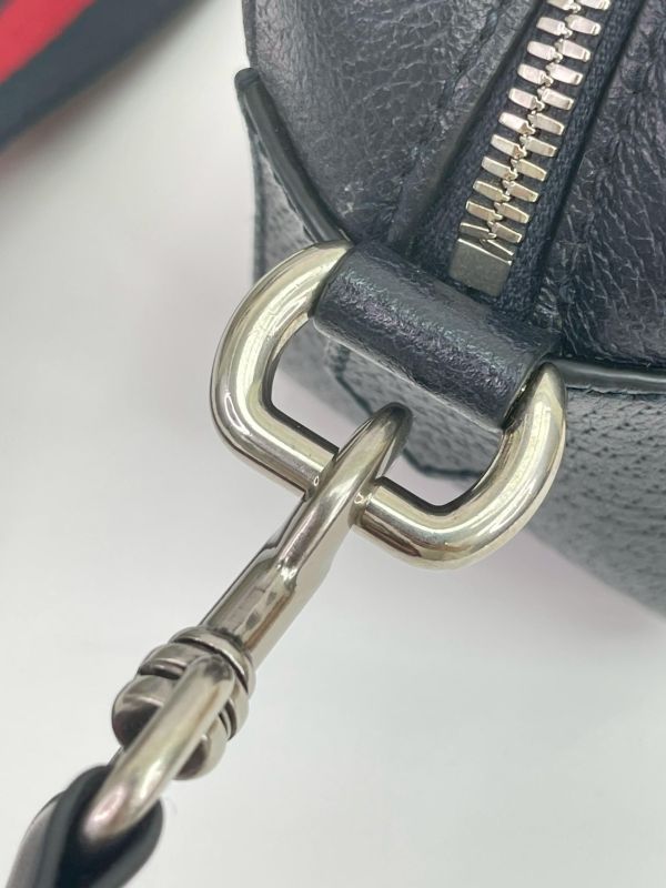 【95成新】GUCCI GG Supreme 帆布印花織帶相機包 