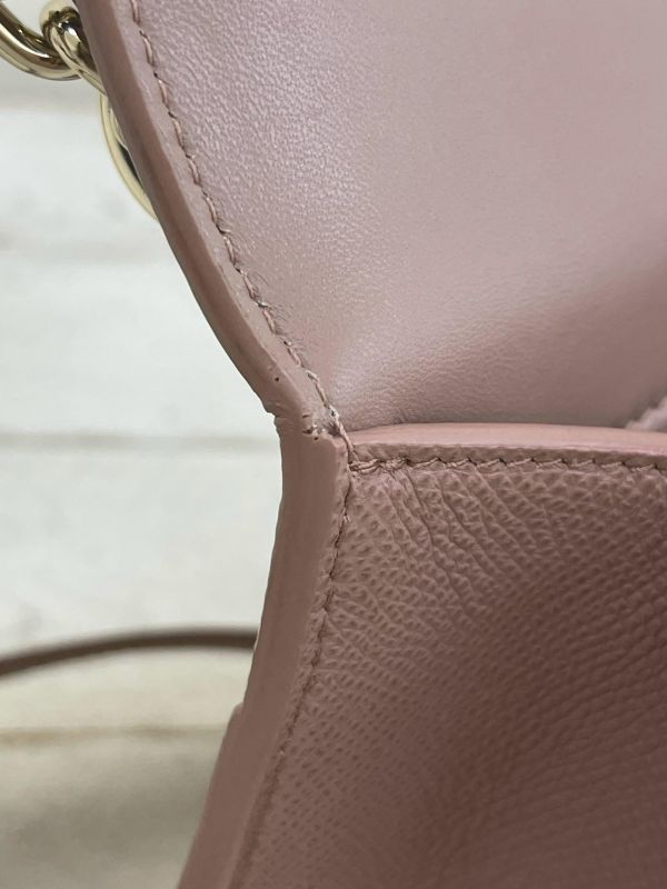【9成新】DIOR 30 MONTAIGNE 中號 乾燥玫瑰粉 