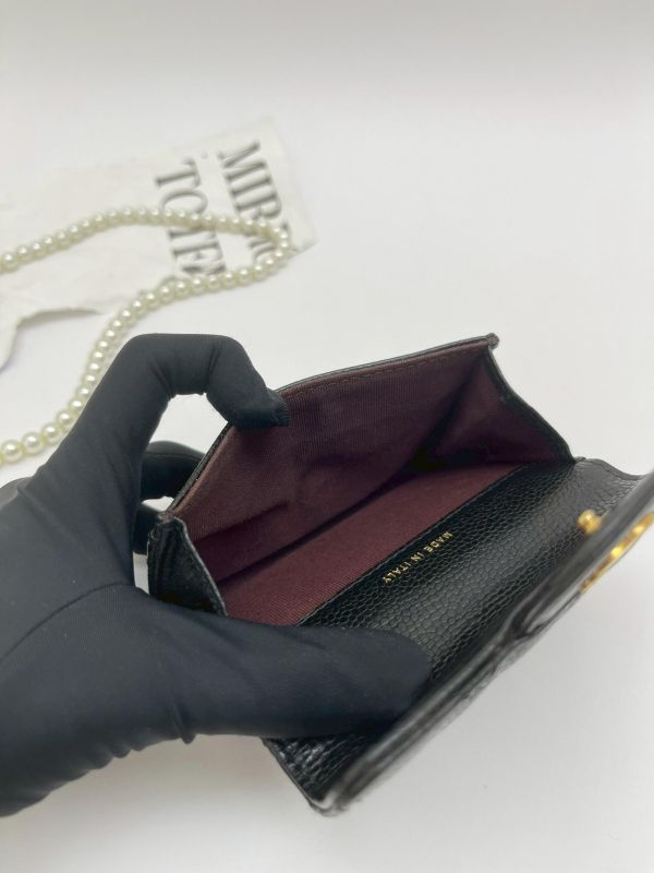 【9成新】CHANEL COCO 牛皮零錢卡包 