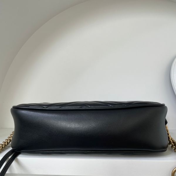 【12期0利率】GUCCI GG Marmont 相機包 24公分【9成新】 gucci 女包