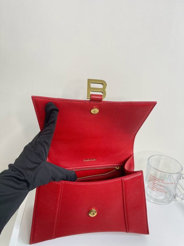 【分期0利率】BALENCIAGA 粒面沙漏包 小號【95成新】 