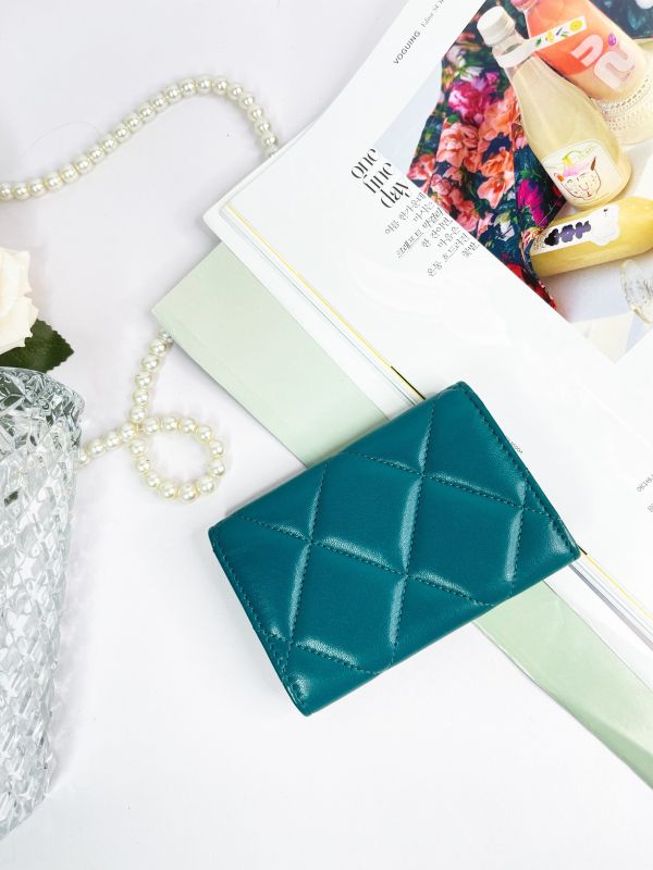 【分期0利率】CHANEL 19口蓋卡包【9成新】 