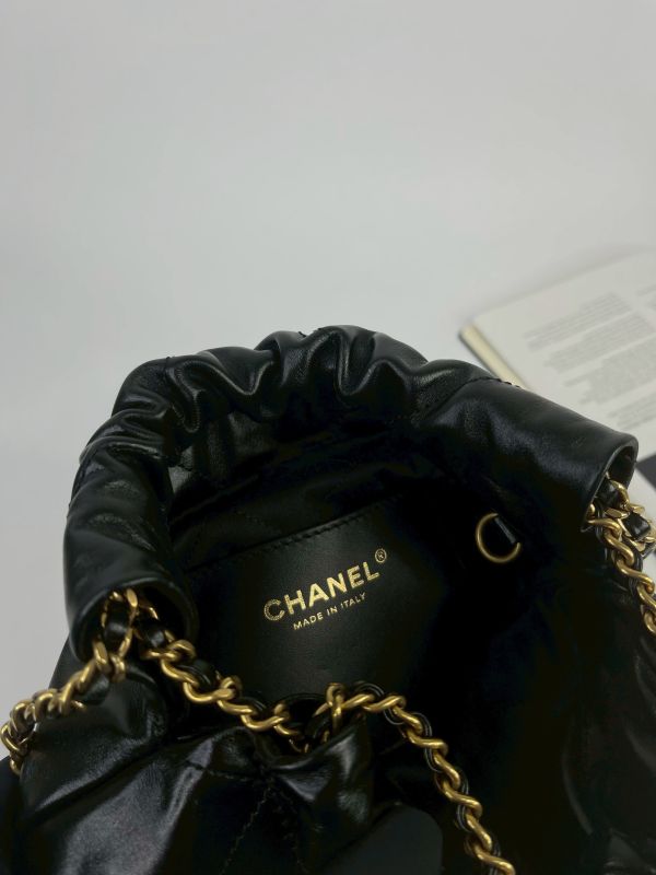 【95成新】CHANEL 22 迷你束口包 
