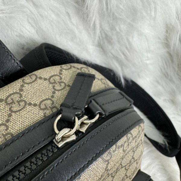 【12期0利率】GUCCI SUPREME 滿版印花後背包【全新閒置品】 