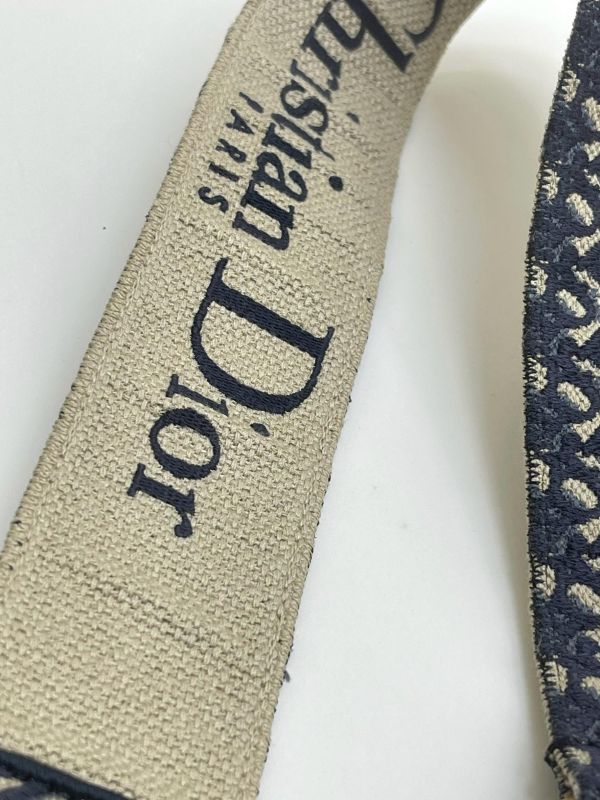 【95成新】DIOR 刺繡寬背帶 