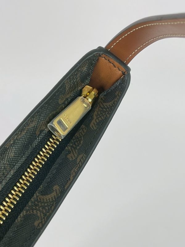 【95成新】CELINE Croque 老花腋下包 