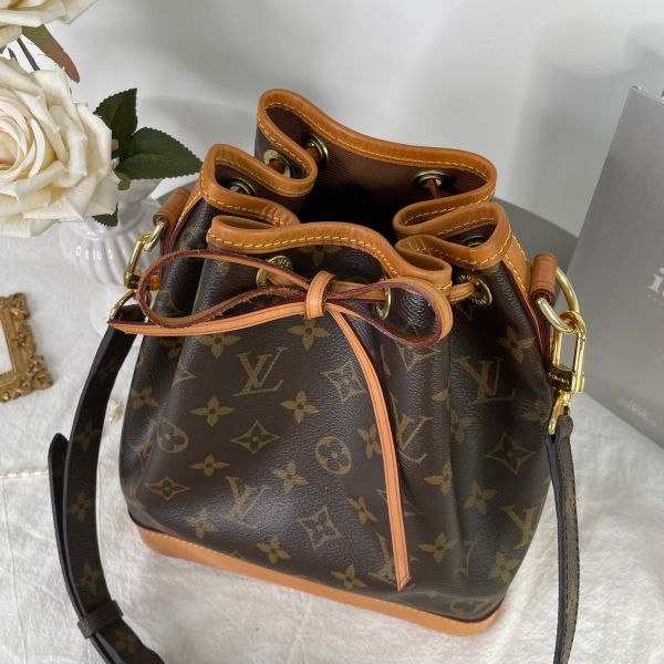 【12期0利率】LV Petit Noé老花水桶/贈價值28000原廠老花背帶【9成新】 