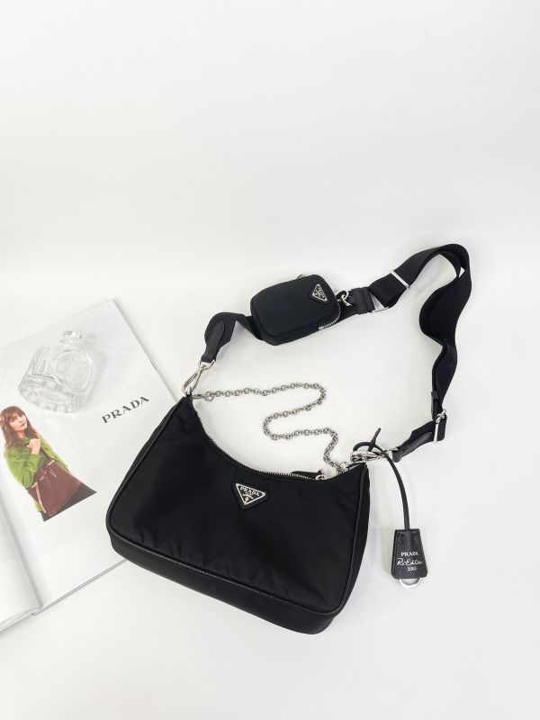【99成新】PRADA Re-Edition 2005 Re-Nylon 手袋 