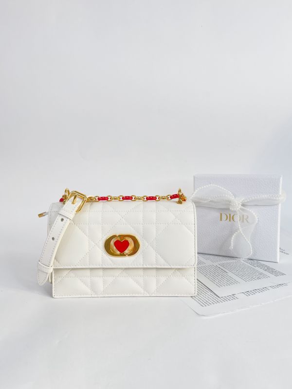 【99成新】DIOR MISS CARO 迷你包2025情人節限定款 