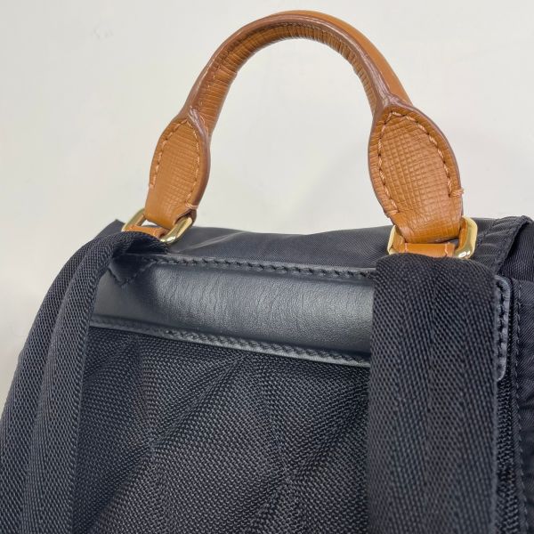 【12期0利率】BURBERRY The Rucksack軍旅中型後背包【85成新】 