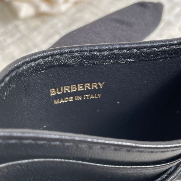 【12期0利率】BURBERRY LOLA 绗缝羊皮TB卡包【95 成新】 