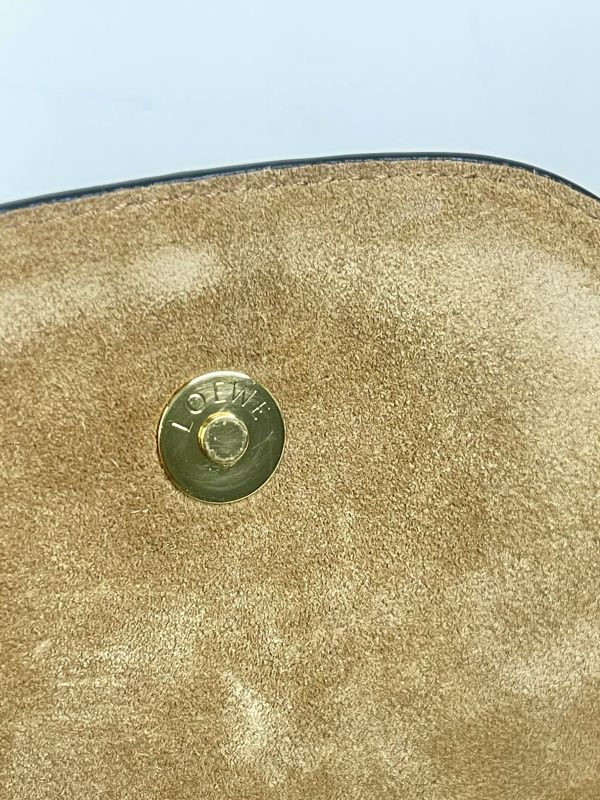 【分期0利率】LOEWE MINI GATE 雙層包 沙色【99成新】 