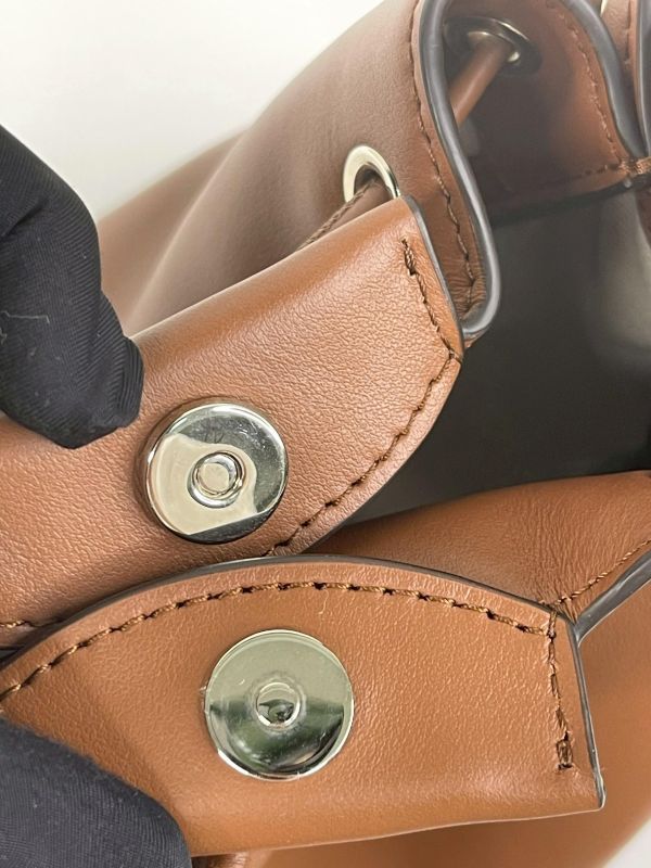 【99成新】BURBERRY 抽繩水桶包 