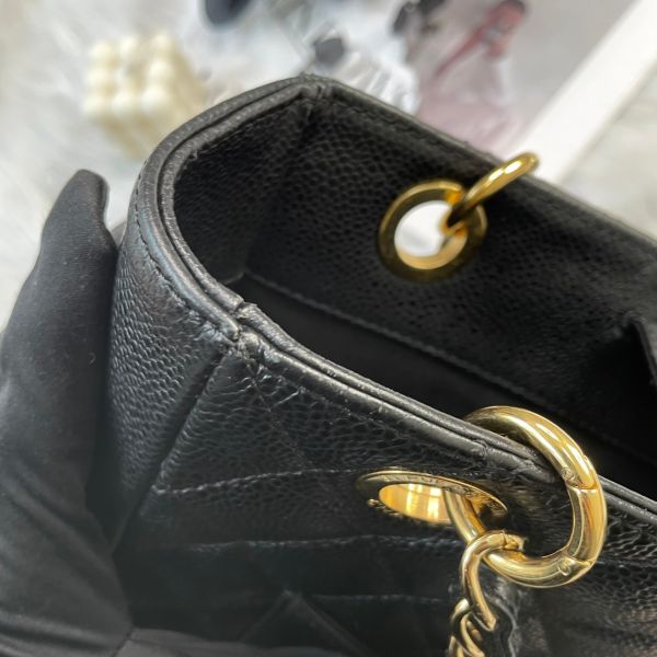 【24期0利率】CHANEL Petite Shopping TOTE PST顆粒牛皮【9成新】【現金價】 