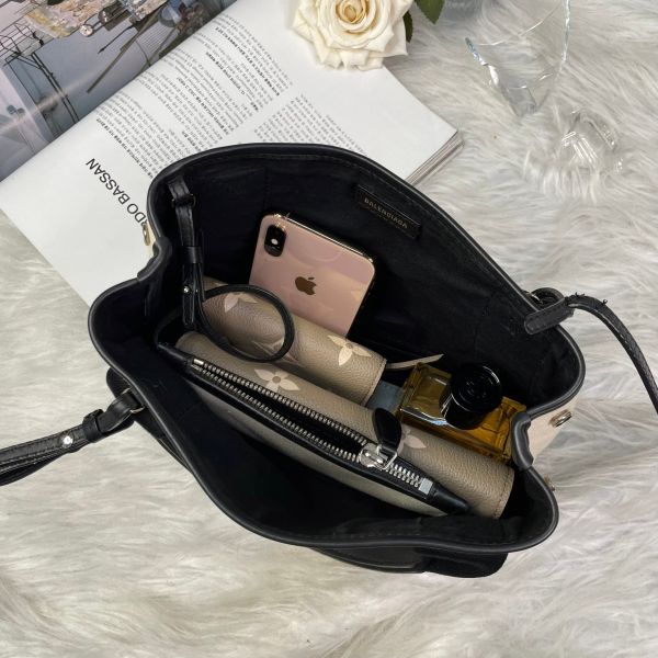 【12期0利率】BALENCIAGA   NAVY CABAS 子母包 XS【85成】 