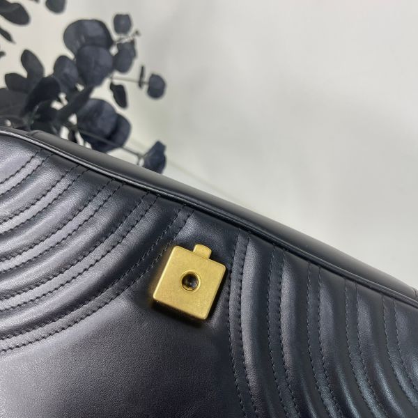【12期0利率】GUCCI Marmont 小號肩背包【20年3月台灣購證】【95成新】 