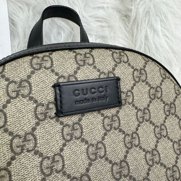 【12期0利率】GUCCI SUPREME 滿版印花後背包【全新閒置品】 
