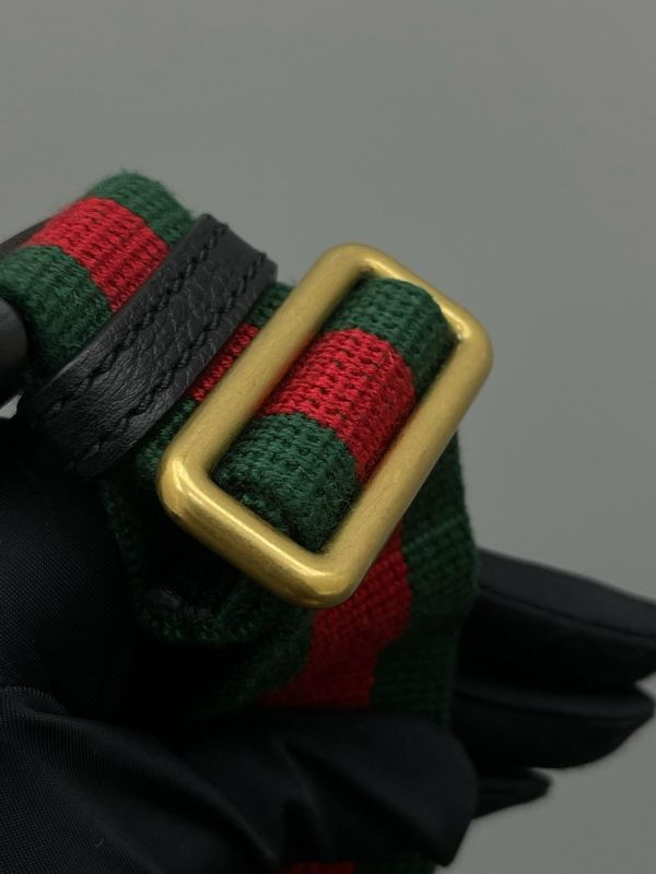 【95成新】GUCCI 皮革腰包  大號 