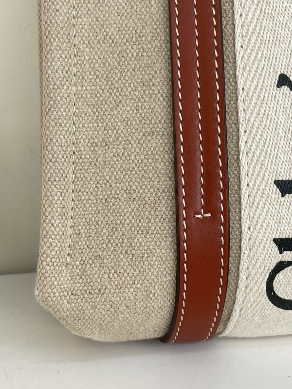【分期0利率】CHLOE WOODY SMALL 經典棕【9成新】 